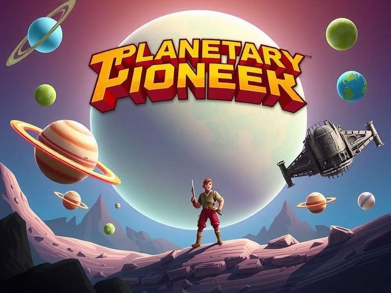 Planetary Pioneer Space Adventure Planetary Pioneer Game Banner